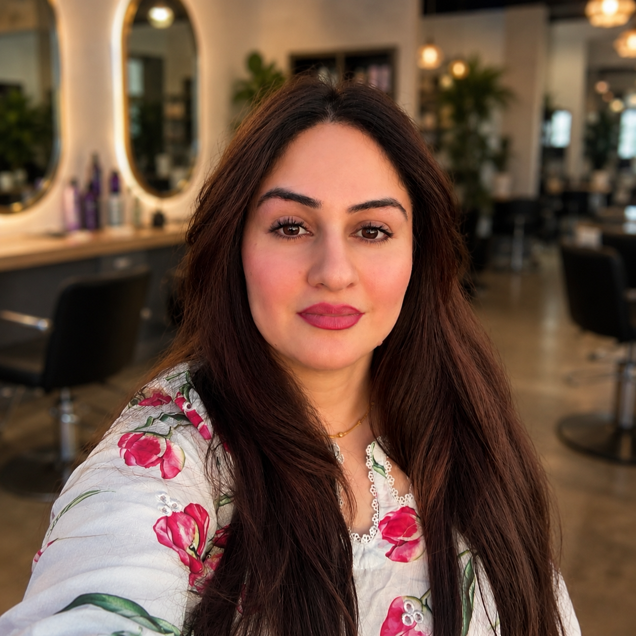 Sohair, founder and lead beauty artist at Salon By Sohair